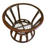 Rattan coffee table
