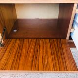 Teak bass row, Scandinavian style circa 60