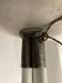 Lampe en acier et verre massif années 40/50