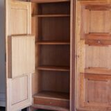 Pair of twin secretary cabinets