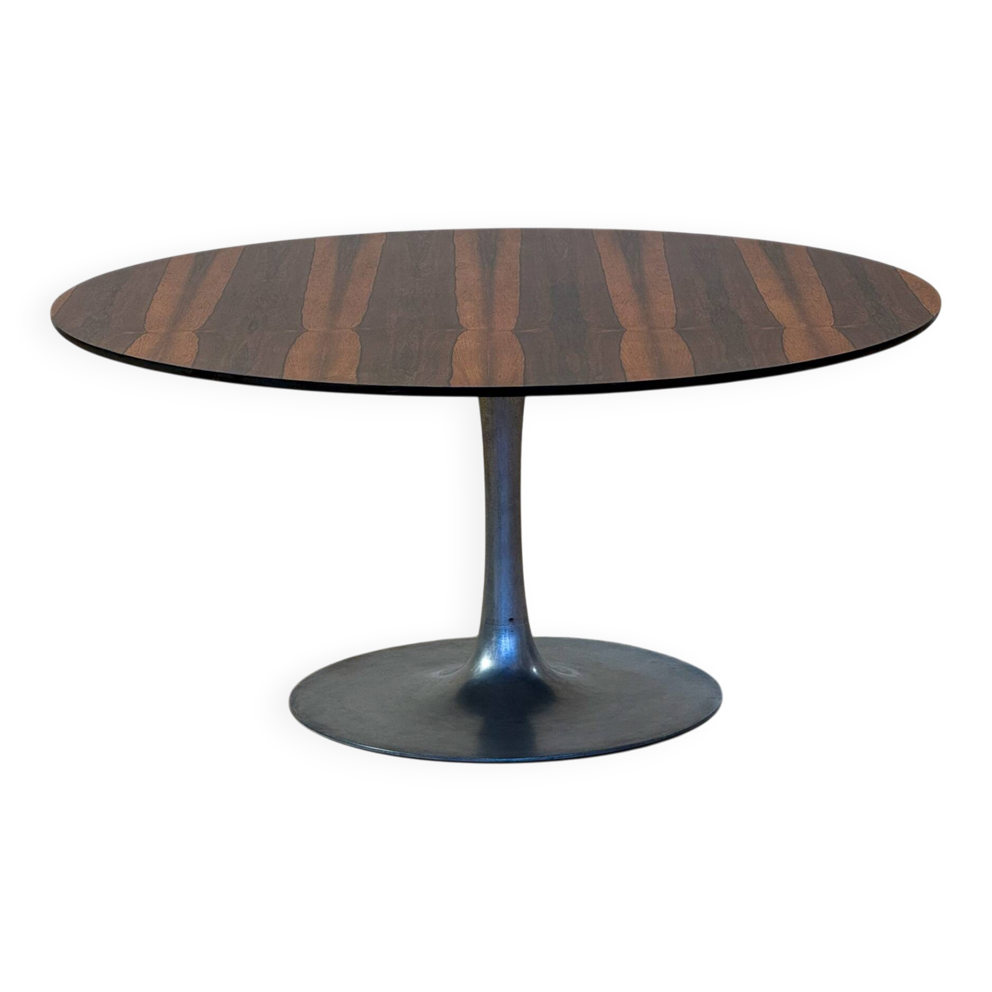Mid-Century Arkana Round Dining Table in Brazilian Rosewood