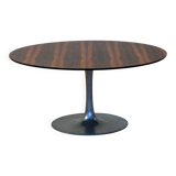 Mid-Century Arkana Round Dining Table in Brazilian Rosewood