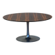 Table à manger ronde Arkana du milieu du siècle en bois de rose brésilien
