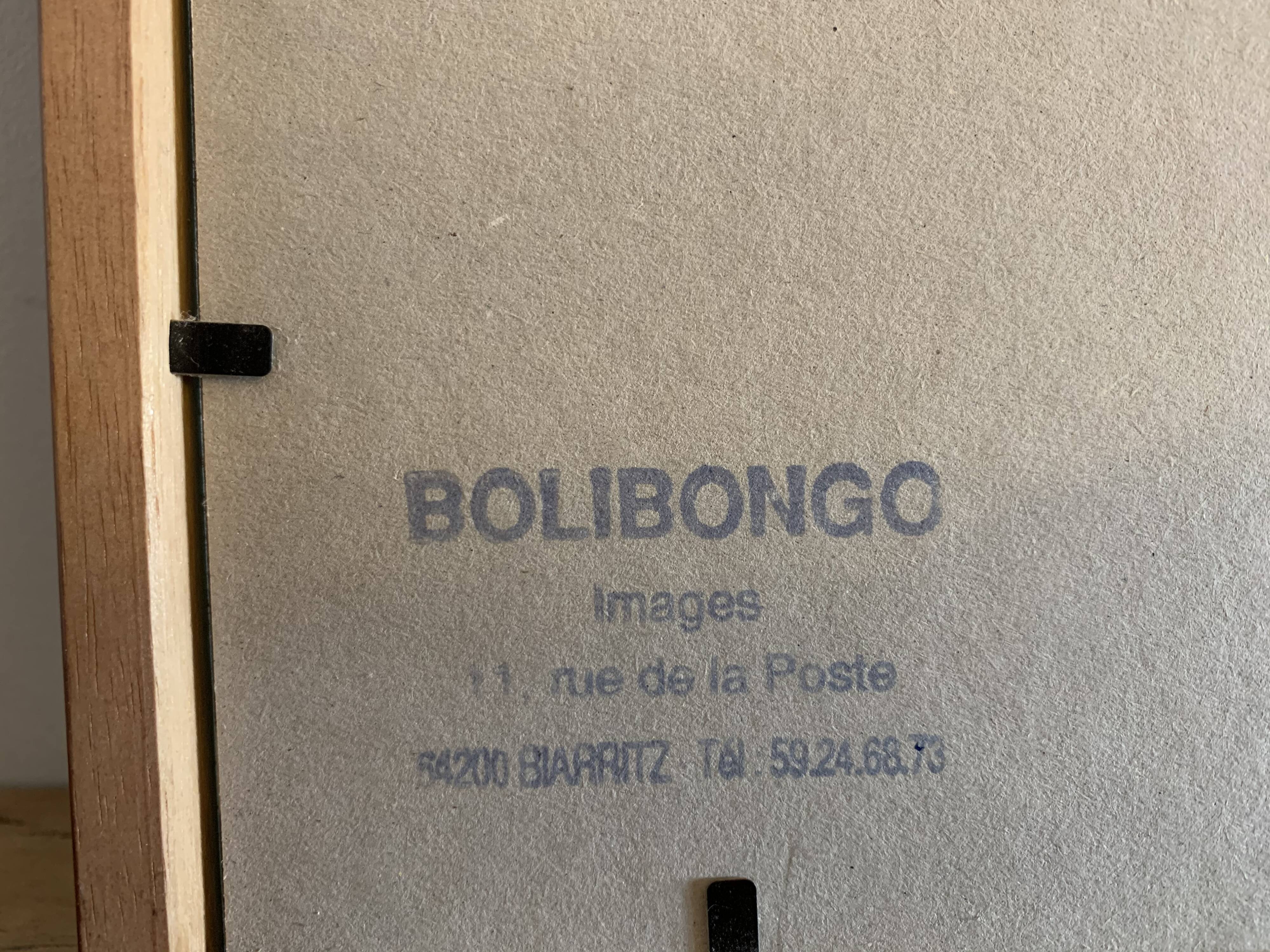 Framed photography sailboat and ocean