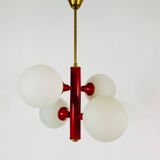 Red suspension by Kaiser, Germany, 60s