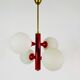 Red suspension by Kaiser, Germany, 60s