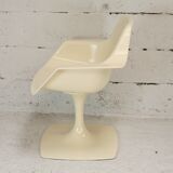 Armchair by Orlowski, resin, France, cira 1970, Stamp.