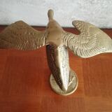 Brass heron