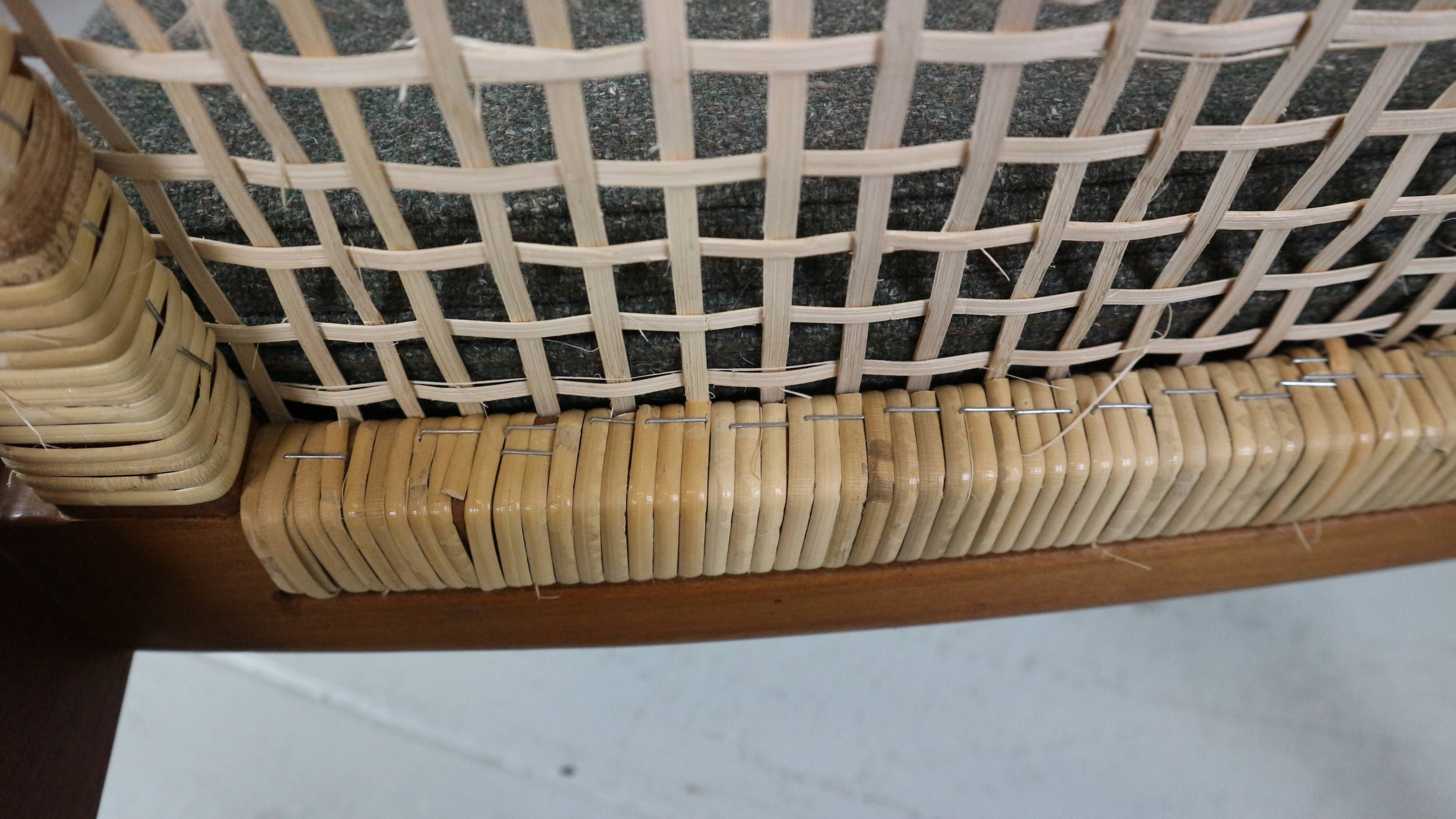 Peter Hvidt& Orla Mølgaard-Nielsen FD146 Cane Back Easy Chair, Denmark