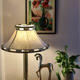 1970's Large Brass Table lamp designed by Anna Ehrner for Ateljé Lyktan Åhus