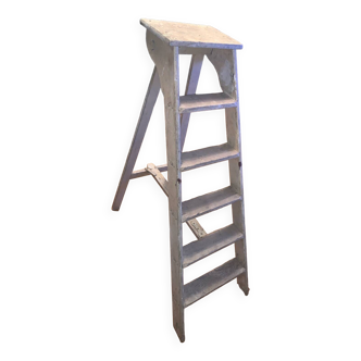 Escabeau bois vintage 6 marches