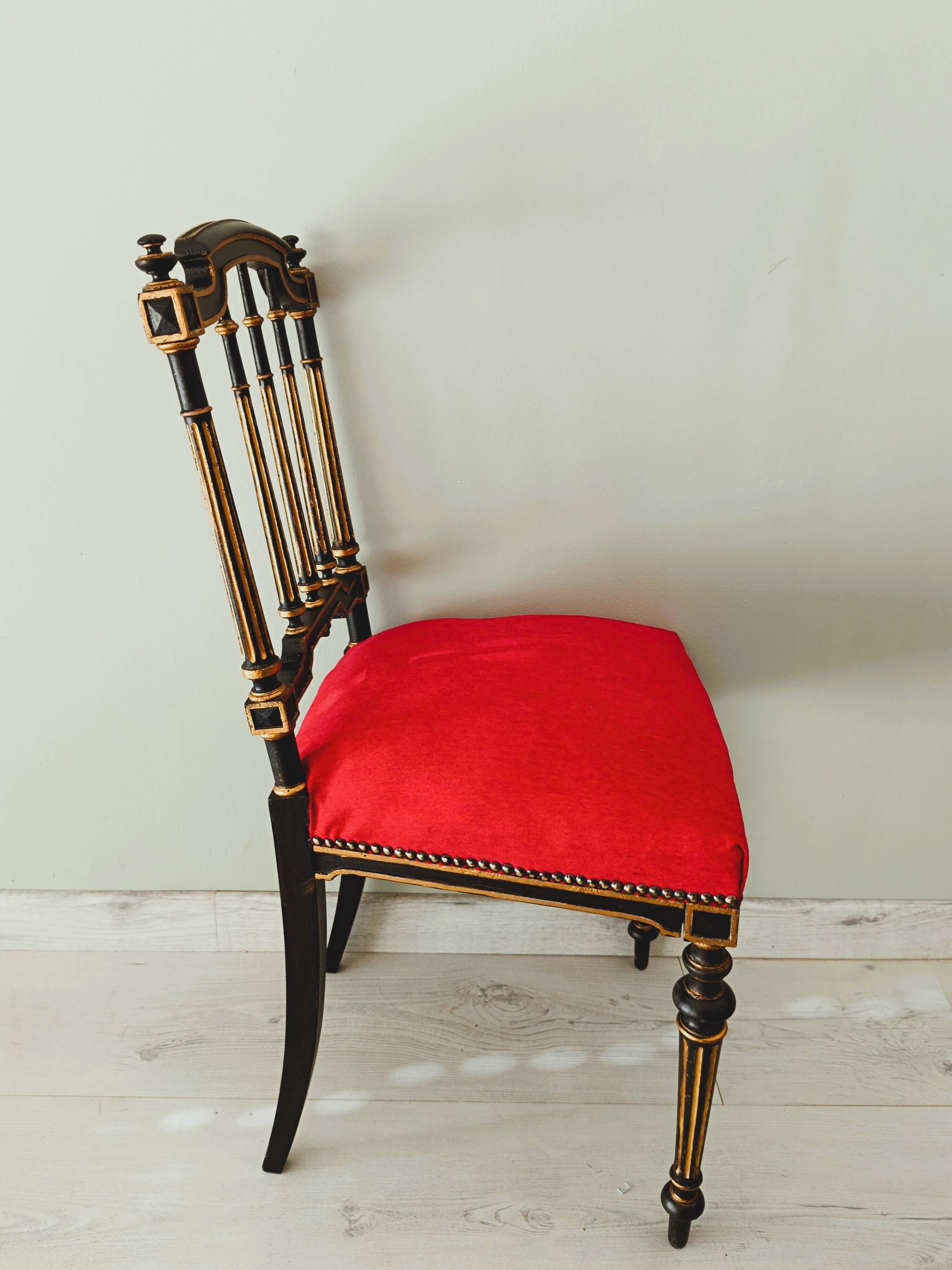 Chaise Louis XVI style Napoléon III