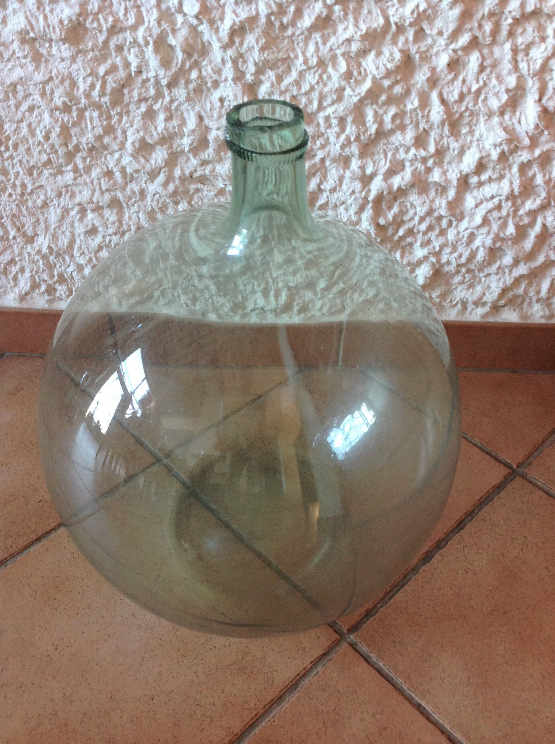 Old demijohn 35 liters, vintage