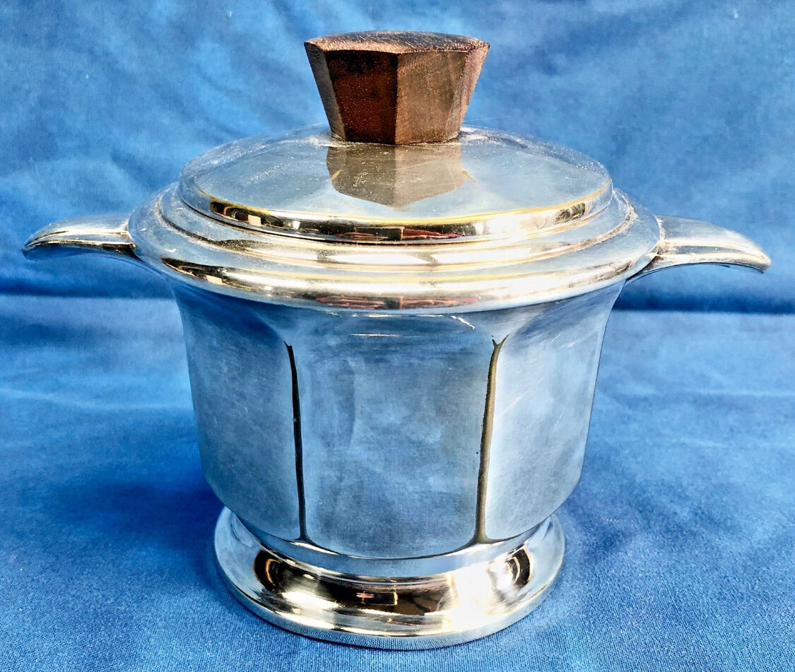 Ercuis silver-plated tea service Art Deco