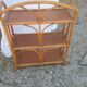 Rattan shelf