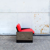 Italian Simone armchairs by Kazuhide Takahama for Gavina, 70's