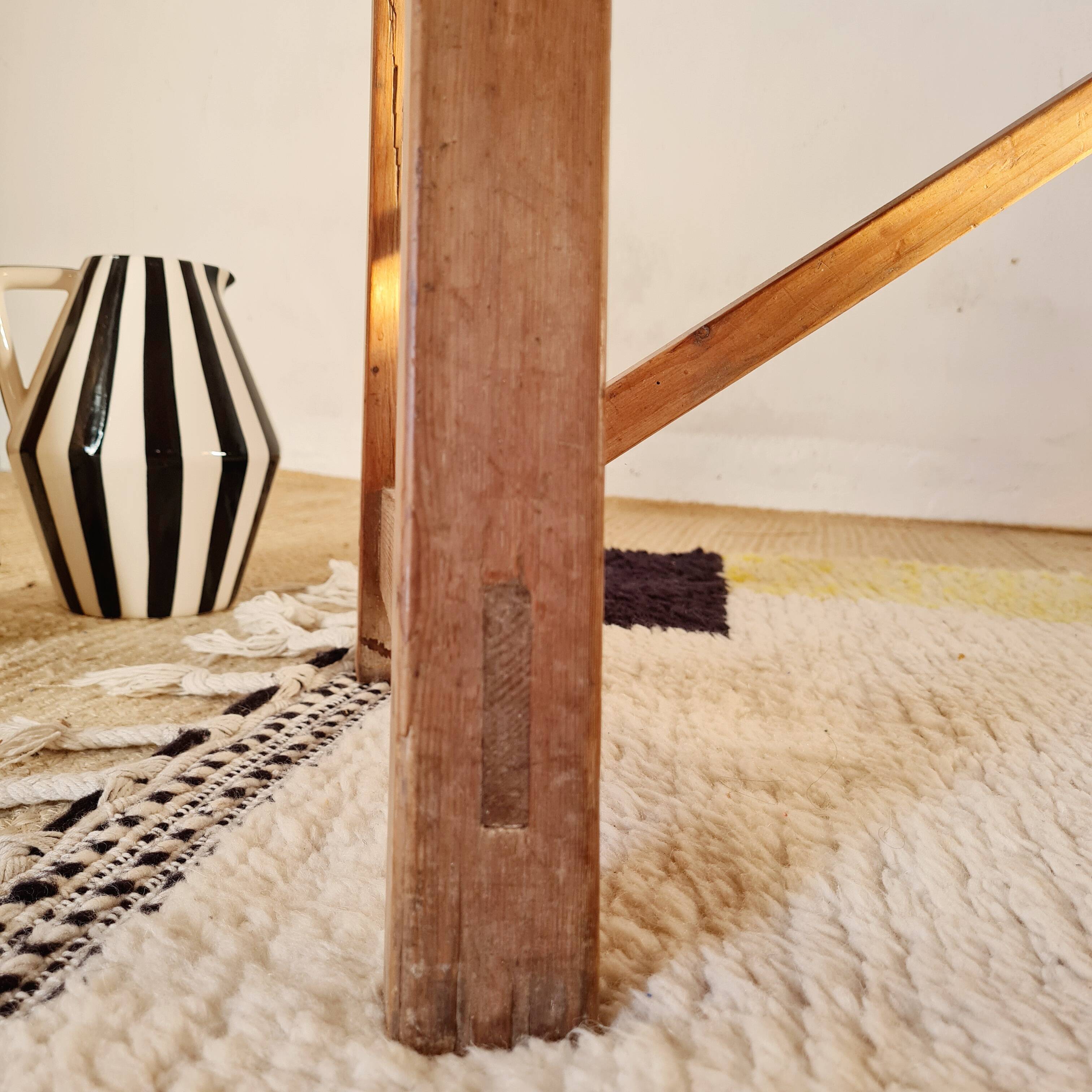 Old wooden farm bench L140