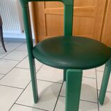 Chaise Bruno Rey Verte vintage (3)