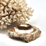 "ROC" bronze ashtray and catchall by Monique Gerber