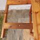 wooden table, bistro, countryside