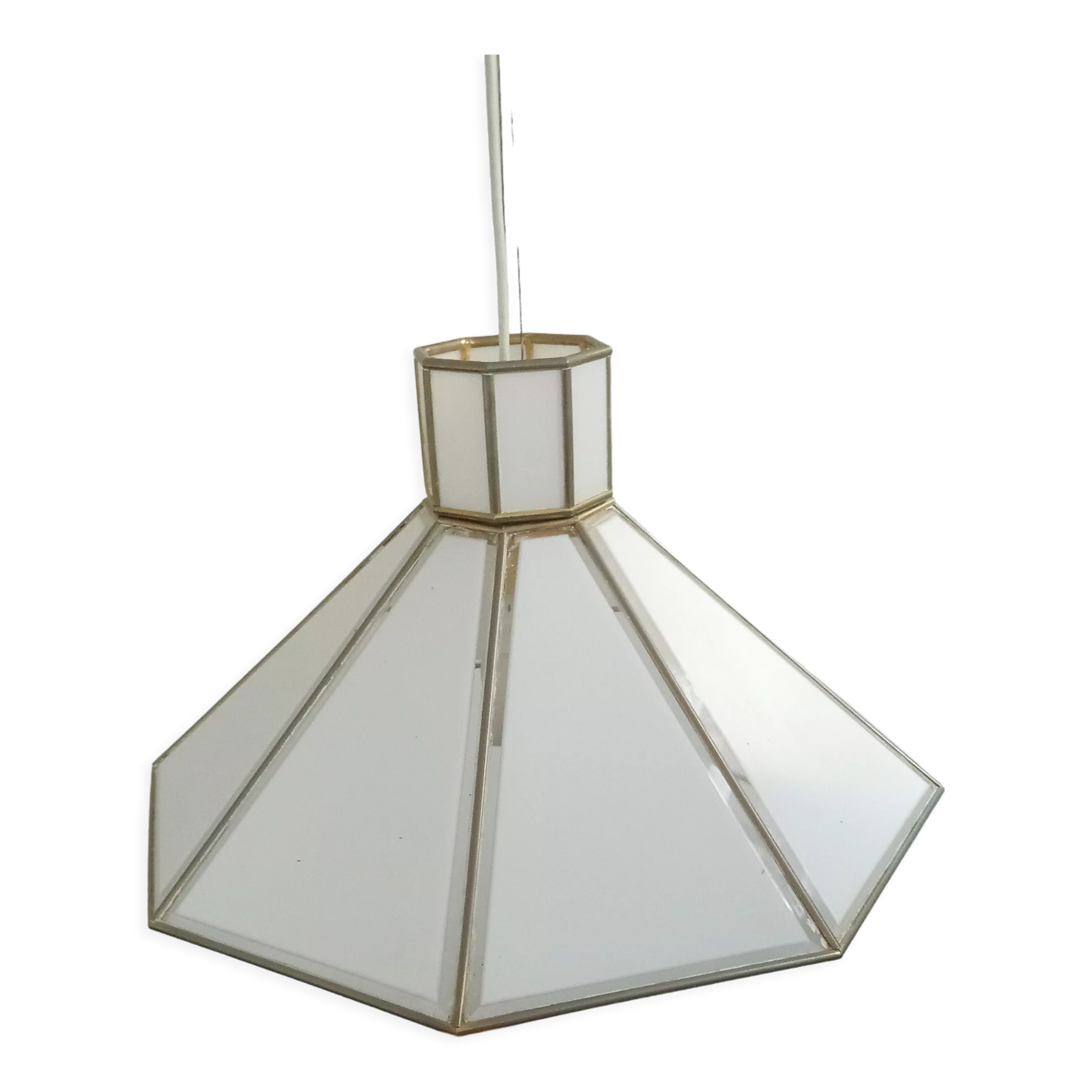 Glass pendant lamp