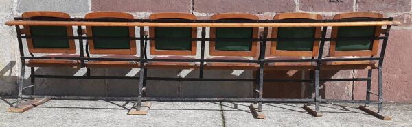 Banquette de cinéma 6 places.