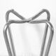tubular design stool in aluminium cast