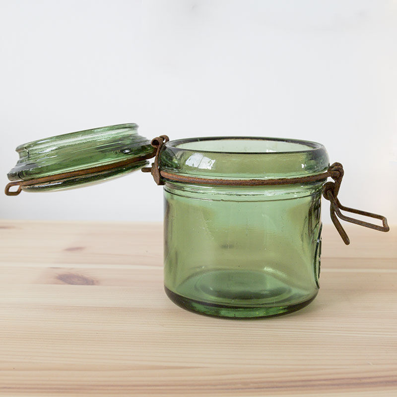 Durfor old glass jar