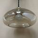 Antique amber glass pendant light