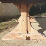 Solid wood farmhouse table, 220 cm
