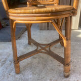 Vintage rattan chair chair