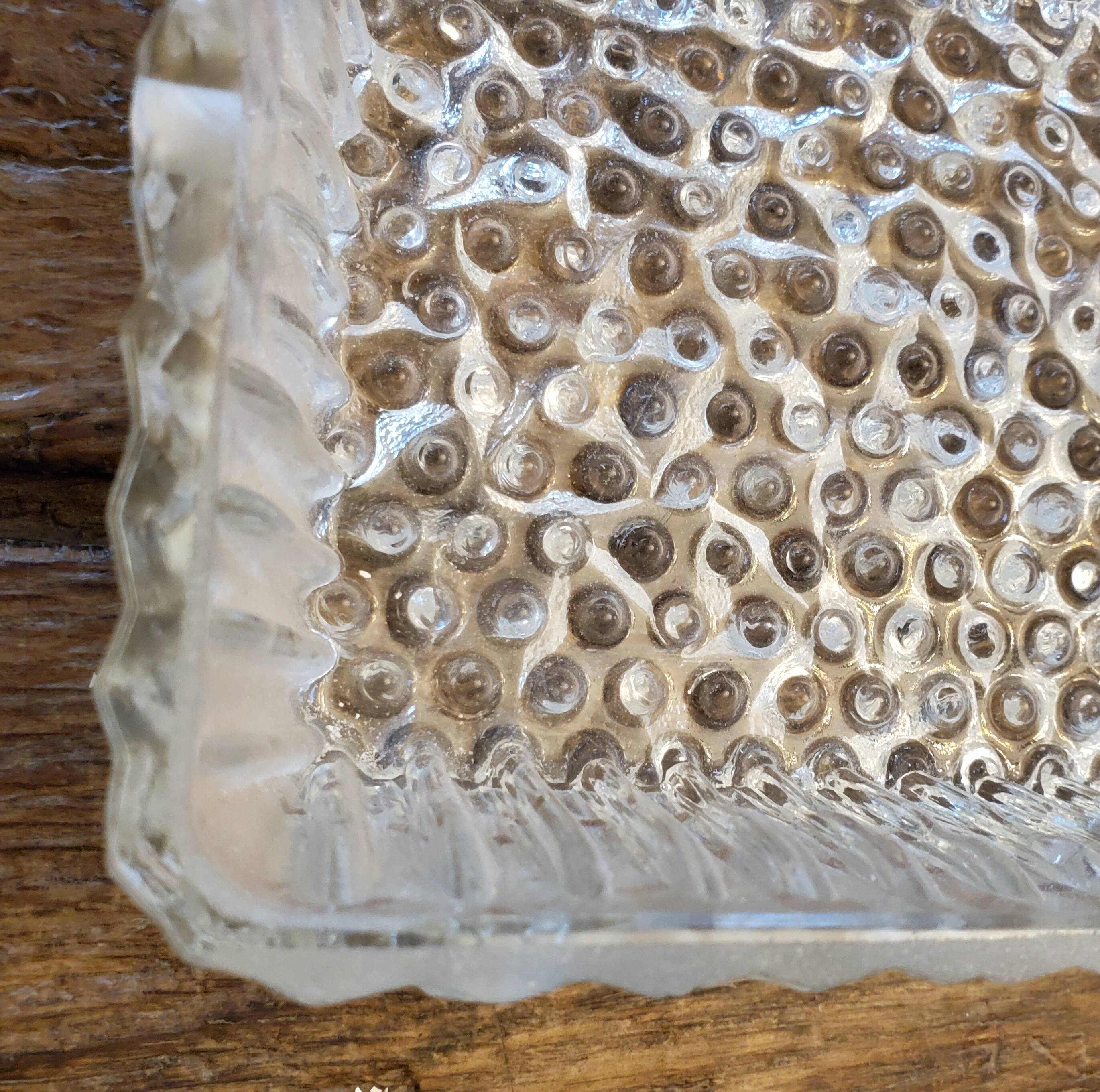 Holophane glass ceiling light
