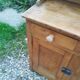 Petit buffet meuble de cuisine d'appoint ancien vintage