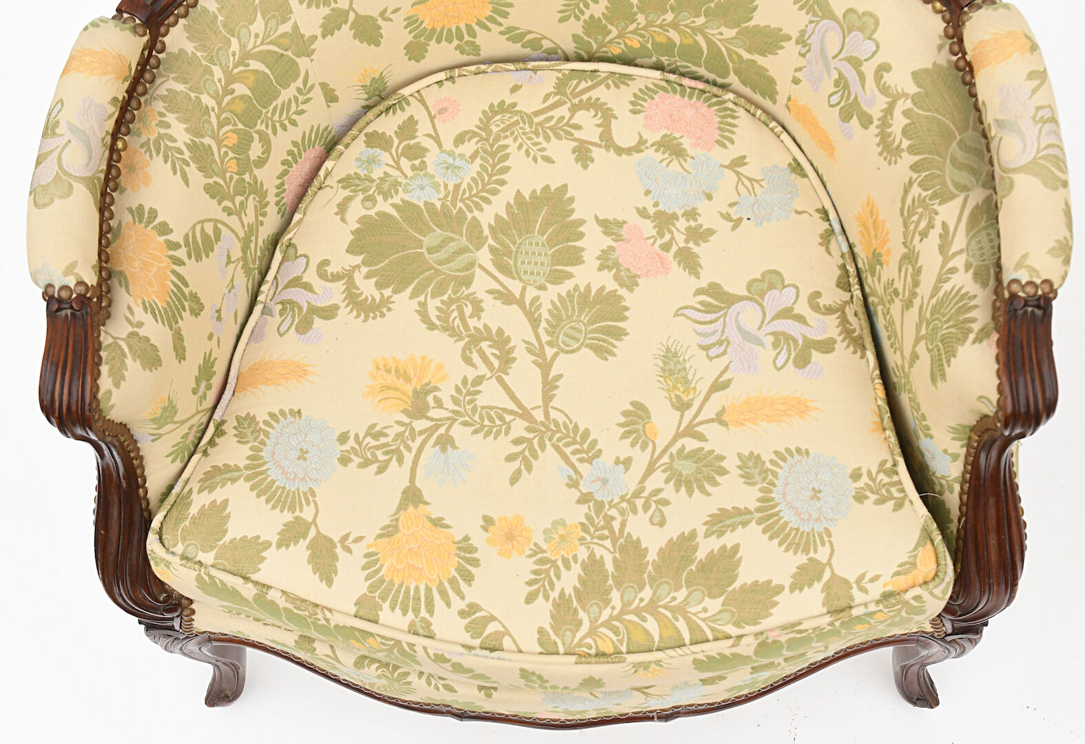 Pair of shepherdesses armchairs