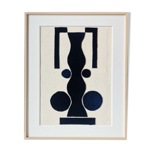 Le vase bleu