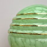 Clichy mint glass hanging lamp