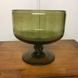 Biot blown glass punch/sangria cup