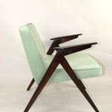 Light Green Bunny Armchair by Józef Chierowski, 1970s