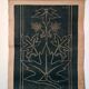 Impression ancienne planche liberty prof. Andreani Isidoro - plantes botanique début 1900
