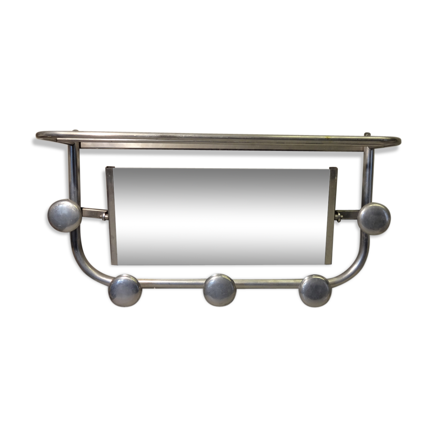 Cloakroom coat aluminum vintage
