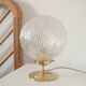 Lampe à poser globe vintage