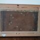 Antique oil painting on panel landscape figures cows - 19th century