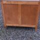 Commode en chêne pieds compas 4 tiroirs, 1950