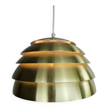 Vintage dome pendant lamp by Hans Agne Jacobsen AB for Markaryd from Sweden model T325/450 'Lamingo'