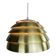 Vintage dome pendant lamp by Hans Agne Jacobsen AB for Markaryd from Sweden model T325/450 'Lamingo'
