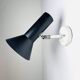 Pair Of C-1524 Adjustable Wall Lamps In Black By Raak Amsterdam, The Netherlands, 1960S