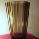Smoked glass vase - luminarc