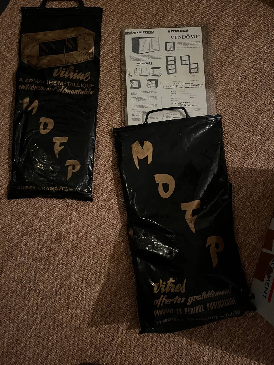 Vintage string shelf