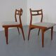 Model 138 Teak & Kvadrat Hallingdal Dining Chairs by Johannes Andersen for Uldum Møbelfabrik, Denmark, 1960s, Set of 2