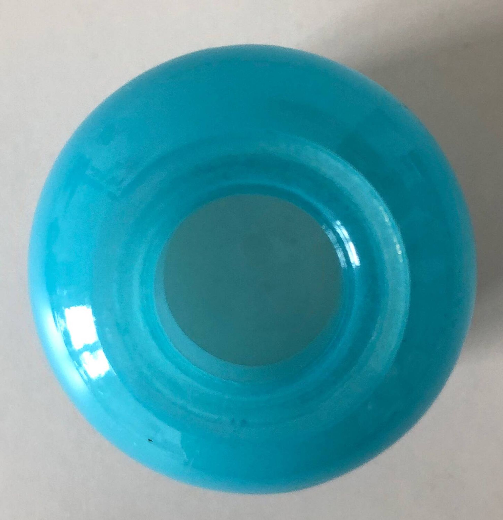 Blue Glass Soliflore Vase
